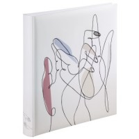 Hama Buch-Album Hands, 29x32 cm, 60 weiße Seiten