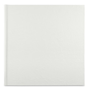 Hama Jumbo-Album Wrinkled, 30x30 cm, 80 weiße Seiten, Weiß