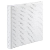 Hama Jumbo-Album Graphic, 30x30 cm, 80 weiße Seiten, Squares