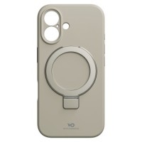 White Diamonds Cover Mag Urban Stand Case für Apple iPhone 16, Sand