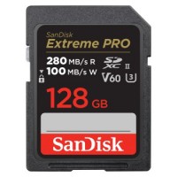 SanDisk SDXC Extreme PRO 128 GB (V60/UHS-II/U3/R280-/W100 MB/s)