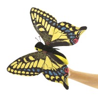 Folkmanis Handpuppe Schwalbenschanz Schmetterling