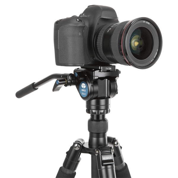 SIRUI VA-5 Fluid Videoneiger / Videokopf Arca Swiss kompatibel