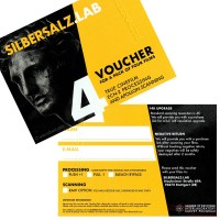 Silbersalz35 Gutscheinbeutel für Filmentwicklung und Digitalisierung inkl. Einsendeporto, für 4 Film