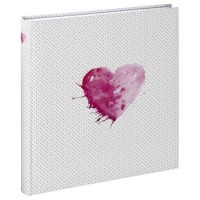 Hama Buch-Album Lazise, 29x32 cm, 50 weiße Seiten, Pink