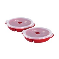 Xavax Mikrowellenteller-Set, 2-teilig