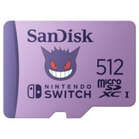 SanDisk MicroSDXC Pokemon 512GB (UHS-I/ V30/ U3/ 4K/ R100/ W90) für Nintendo Switch
