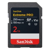 SanDisk SDXC Extreme PRO 2TB (R250 MB/s) + 2 Jahre RescuePRO Deluxe