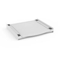 Xavax Zwischenbausatz Smart für Waschmasch./Trockner, Ausziehplatte, Kunstst.