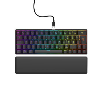uRage Gaming-Keyboard Exodus 760 Mechanical Mini, Rote Switches, SW, QWERTZ CH