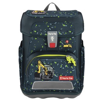 Step by Step CLOUD Schulranzen-Set Bagger Rocco, 5-teilig