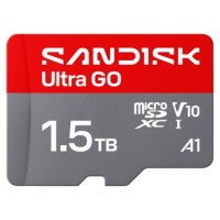 SanDisk microSDXC Ultra GO 1,5TB (UHS-I, V10, U1, C10, A1, R190 MB/s, Full Video HD