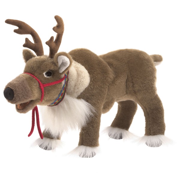 Folkmanis Handpuppe Rentier