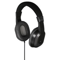 Thomson HED2006BK/AN Kopfhörer, Over-Ear, einseitige Kabelführung, Schwarz