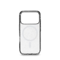 White Diamonds Cover Mag Glitter für Apple iPhone 17 Pro, Transparent