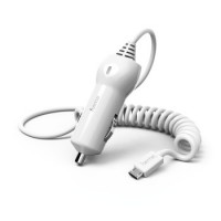 Hama Kfz-Ladegerät, Micro-USB, 1,2 A, Weiß