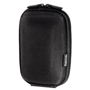 Hama Kameratasche Hardcase Colour Style, 6,5 x 3 x 10,5 cm innen, Schwarz