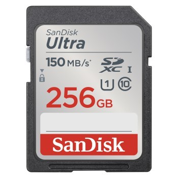 SanDisk SDXC Ultra 256GB (Class 10/UHS-I/150MB/s)