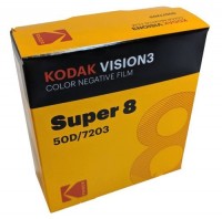 Kodak Vision 3 50 D 7203 Super 8, 15 Meter