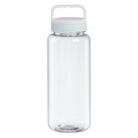 Xavax Trinkflasche, 1250ml, auslaufsicher, Henkel, Schraubverschluss, Transparent