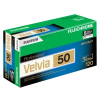 Fujifilm Fujichrome Velvia 50, 5x 120