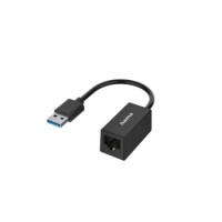 Hama Netzwerk-Adapter, USB-Stecker - LAN/Ethernet-Buchse, Gigabit Ethernet