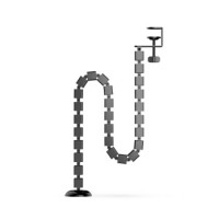 uRage Flexible Kabelführung Spine, Kabelkette, zum Klemmen, 130 cm, Schwarz