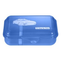 Rotho Lunchbox Police Car Cody, Blau