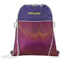 coocazoo Turnbeutel RocketPocket2, Soniclights Purple