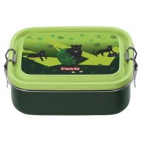 Step by Step Edelstahl-Lunchbox Black Cat