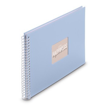 Hama Spiral-Album Fine Art, 36x32 cm, 50 weiße Seiten, Lagune