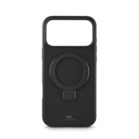 White Diamonds Cover Mag Urban Stand Case für Apple iPhone 17 Pro Max, Schwarz