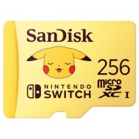 SanDisk MicroSDXC Pokemon 256GB (UHS-I/ V30/ U3/ 4K/ R100/ W90) für Nintendo Switch