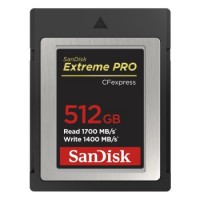 SanDisk CF Extreme PRO CFexpress 512GB, Typ B, 1700MB/s Lesen, 1400MB/s Schreiben