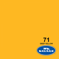 Savage Hintergrundpapier Deep Yellow 1.36x11m