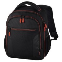 Hama Kamera-Rucksack Miami, 150, Schwarz/Rot