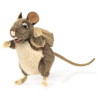 Folkmanis Handpuppe Ratte die sammelt