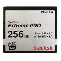 SanDisk CFast Extreme Pro 2.0 256GB, VPG 130, 525MB/Sec