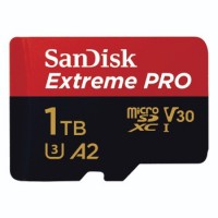 SanDisk microSDXC Extreme Pro 1TB (A2/ V30/ U3/ R170/ W90) + Adapter Mobile