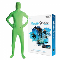 Savage Green Screen Medium Suit Kit