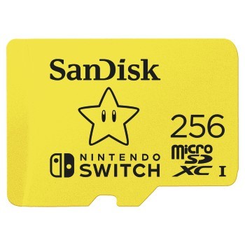 SanDisk microSDXC Extreme 256GB (A1/ V30/ U3/ C10/ R100/ W90) für Nintendo Switch