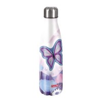 Xanadoo Isolierte Edelstahl-Trinkflasche Butterfly Maja