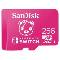 SanDisk microSDXC Extr 256GB (A1/V30/U3/C10/R100/W90) Fortnite, Cuddle Team Leader