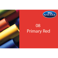 Savage Hintergrundpapier Primary Red 2.72x11m