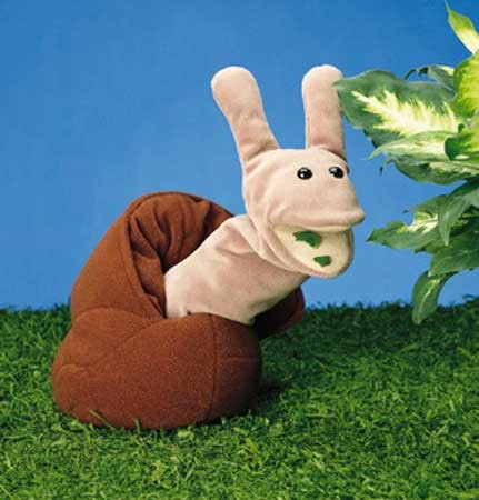 FOLKMANIS Handpuppe Schnecke