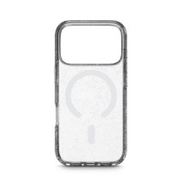 White Diamonds Cover Mag Glitter für Apple iPhone 17 Pro, Transparent