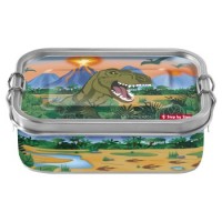 Xanadoo Edelstahl-Lunchbox Dino Torex