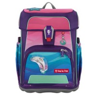 Step by Step CLOUD OCEAN Schulranzen-Set Dolphin Lana, 5-teilig