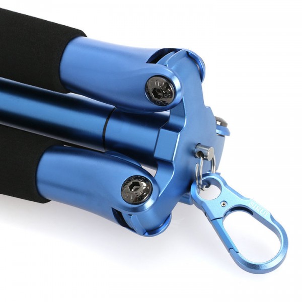 SIRUI T-005SB Traveler Ultralight - Dreibeinstativ Alu blau mit B-00B Kopf