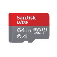 SanDisk microSDXC Ultra 64GB (A1/UHS-I/Cl.10/140MB/s) Imaging + Adapter